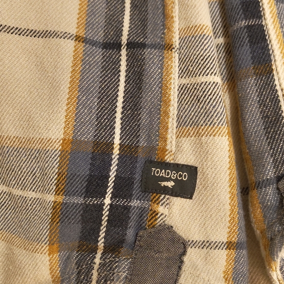 Toad & Co: Ranchero LS Flannel - XL - Picture 7 of 8